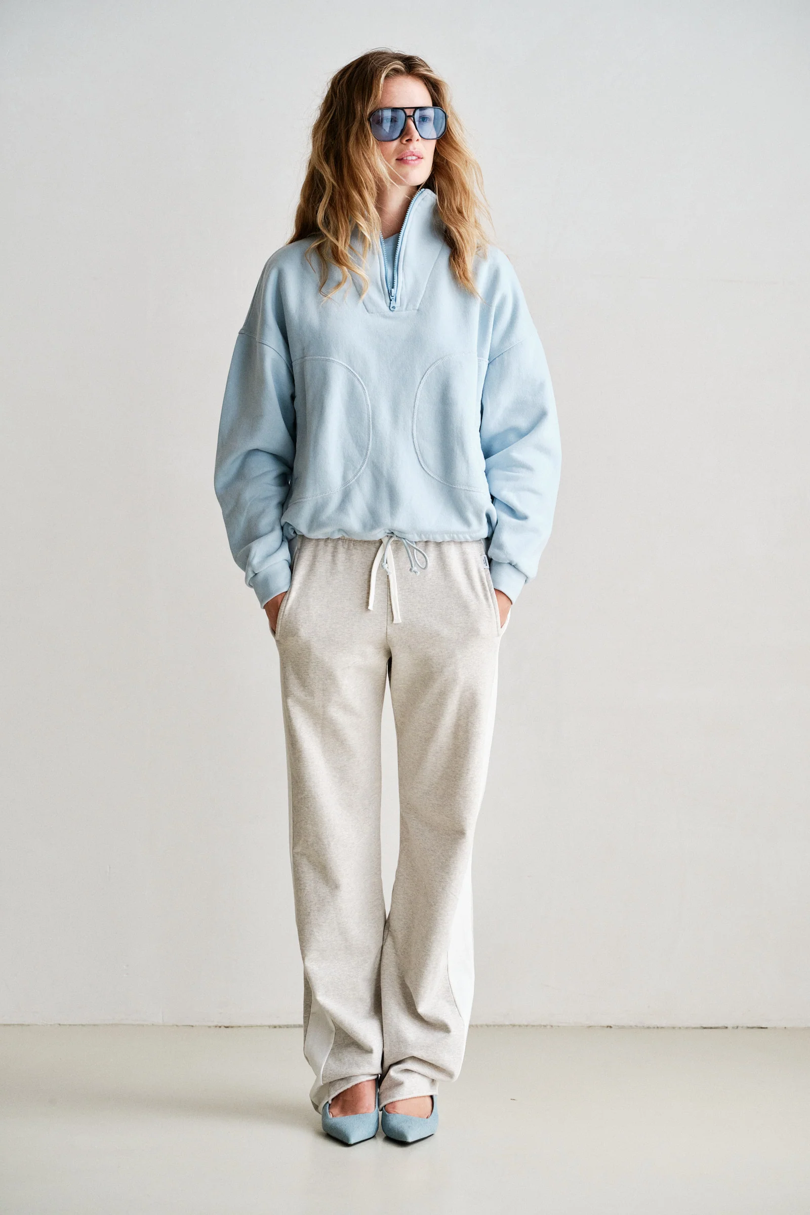 Penn&Ink W26 Main W26F1925 sweater mist - Afbeelding 4