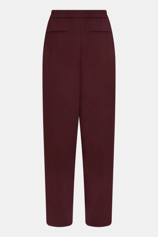 Alternative view of Penn&Ink W26 Main W26N1760 trousers aubergine
