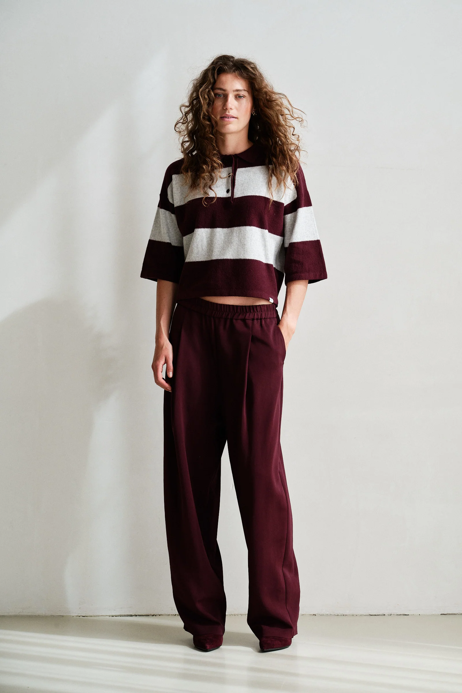 Penn&Ink W26 Main W26N1760 trousers aubergine - Afbeelding 6