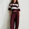 Penn&Ink W26 Main W26N1760 trousers aubergine - Afbeelding 5