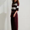 Penn&Ink W26 Main W26N1760 trousers aubergine - Afbeelding 4