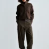 Penn&Ink W26 Main W26N1774 trousers tabac