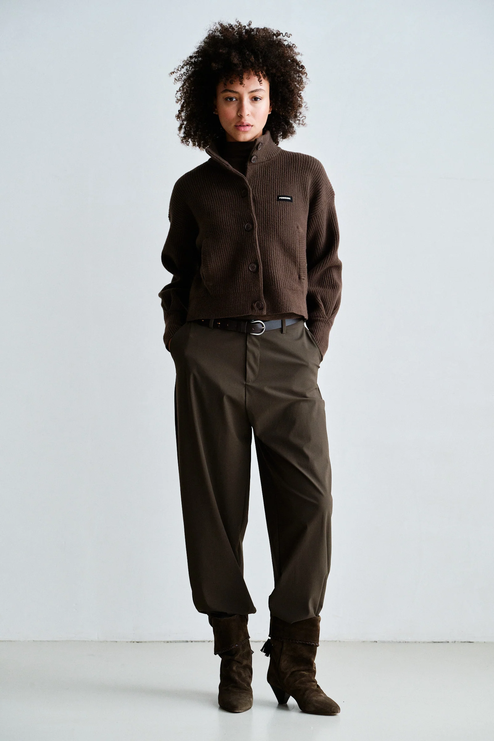 Penn&Ink W26 Main W26N1774 trousers tabac