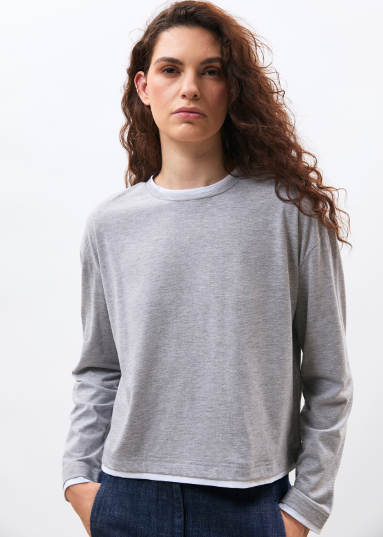 Humility W26 Komaro gris clair/blanc