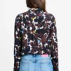 Pom Amsterdam W26 Blouse Mila bovine brown sp9708 - Afbeelding 5