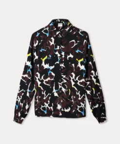 Alternative view of Pom Amsterdam W26 Blouse Mila bovine brown sp9708