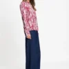 Pom Amsterdam W26 SP9734 Blouse Mila ribbon red - Afbeelding 5