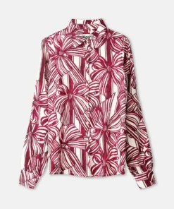 Alternative view of Pom Amsterdam W26 SP9734 Blouse Mila ribbon red