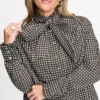Pom Amsterdam W26 SP9732 Blouse Noa check brown - Afbeelding 5