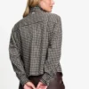 Pom Amsterdam W26 SP9732 Blouse Noa check brown - Afbeelding 6