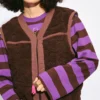 Pom Amsterdam W26 SP9666 Gilet Gigi chocolate brown - Afbeelding 4