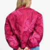 Pom Amsterdam W26 SP9745 Jacket Ashley embroidery bows red - Afbeelding 5