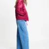 Pom Amsterdam W26 SP9745 Jacket Ashley embroidery bows red - Afbeelding 6