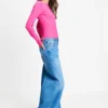 Pom Amsterdam W26 SP9752 Longsleeve Rose ultra pink