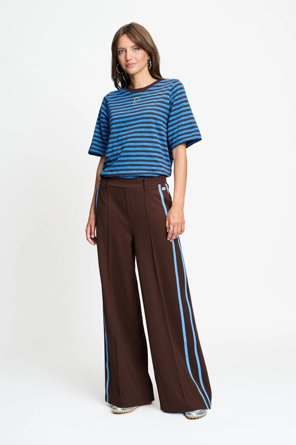 Pom Amsterdam W26 SP9715 Pants Nora chocolate brown