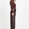 Pom Amsterdam W26 SP9757 Pants Abby chocolate brown - Afbeelding 5