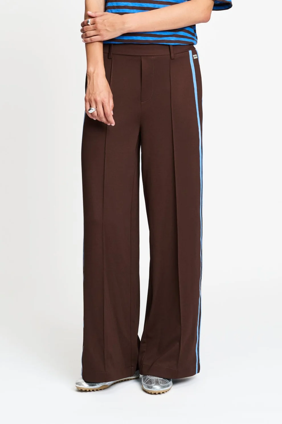 Pom Amsterdam W26 SP9715 Pants Nora chocolate brown - Afbeelding 6