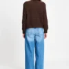 Pom Amsterdam W26  SP9763 Pullover Kate chocolate brown - Afbeelding 7