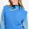 Pom Amsterdam W26 SP9687 Shawl Maud the Studio blue
