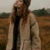 Summum W26 1s1312 Jacket bonded teddy light taupe - Afbeelding 3