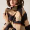 Summum W26 1s1317 Coat heavy check multicolour - Afbeelding 4