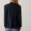 Summum W26 1s1323 Blazer pinstripe small midnight blue - Afbeelding 4