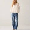 Summum W26 2s3512 Top 3D sequins ivory - Afbeelding 3