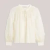 Summum W26 2s3512 Top 3D sequins ivory - Afbeelding 2