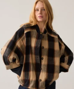 Summum W26 2s3537 Jacket heavy check multicolour