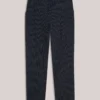 Summum W26 4s3055 Trousers viscose blend stripe midnight blue - Afbeelding 2