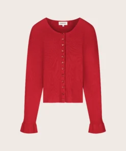 Alternative view of Fabienne Chapot W26 Lilo cardigan red hot chilli