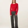 Fabienne Chapot W26 Lilo cardigan red hot chilli - Afbeelding 3