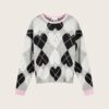 Fabienne Chapot W26 Jamie pullover grey/black - Afbeelding 2