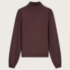 Fabienne Chapot W26 Molly turtleneck pullover cocoa - Afbeelding 2