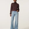 Fabienne Chapot W26 Molly turtleneck pullover cocoa - Afbeelding 3