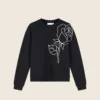 Fabienne Chapot W26 Hazel ss sweater black - Afbeelding 2