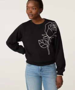 Fabienne Chapot W26 Hazel ss sweater black