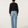 Fabienne Chapot W26 Hazel ss sweater black - Afbeelding 5
