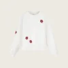 Fabienne Chapot W26 Terry kiss sweater cosy white - Afbeelding 2