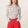 Fabienne Chapot W26 Jadyn top cosy white/black