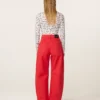 Fabienne Chapot W26 Jadyn top cosy white/black - Afbeelding 5