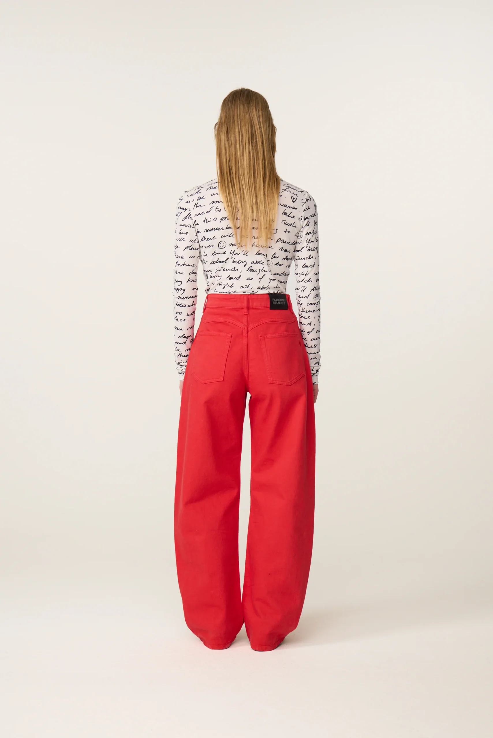 Fabienne Chapot W26 Jadyn top cosy white/black - Afbeelding 5