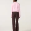 Fabienne Chapot W26 Nelsan trousers cocoa - Afbeelding 4