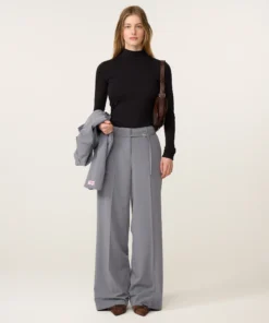 Fabienne Chapot W26 Nelsan trousers office grey
