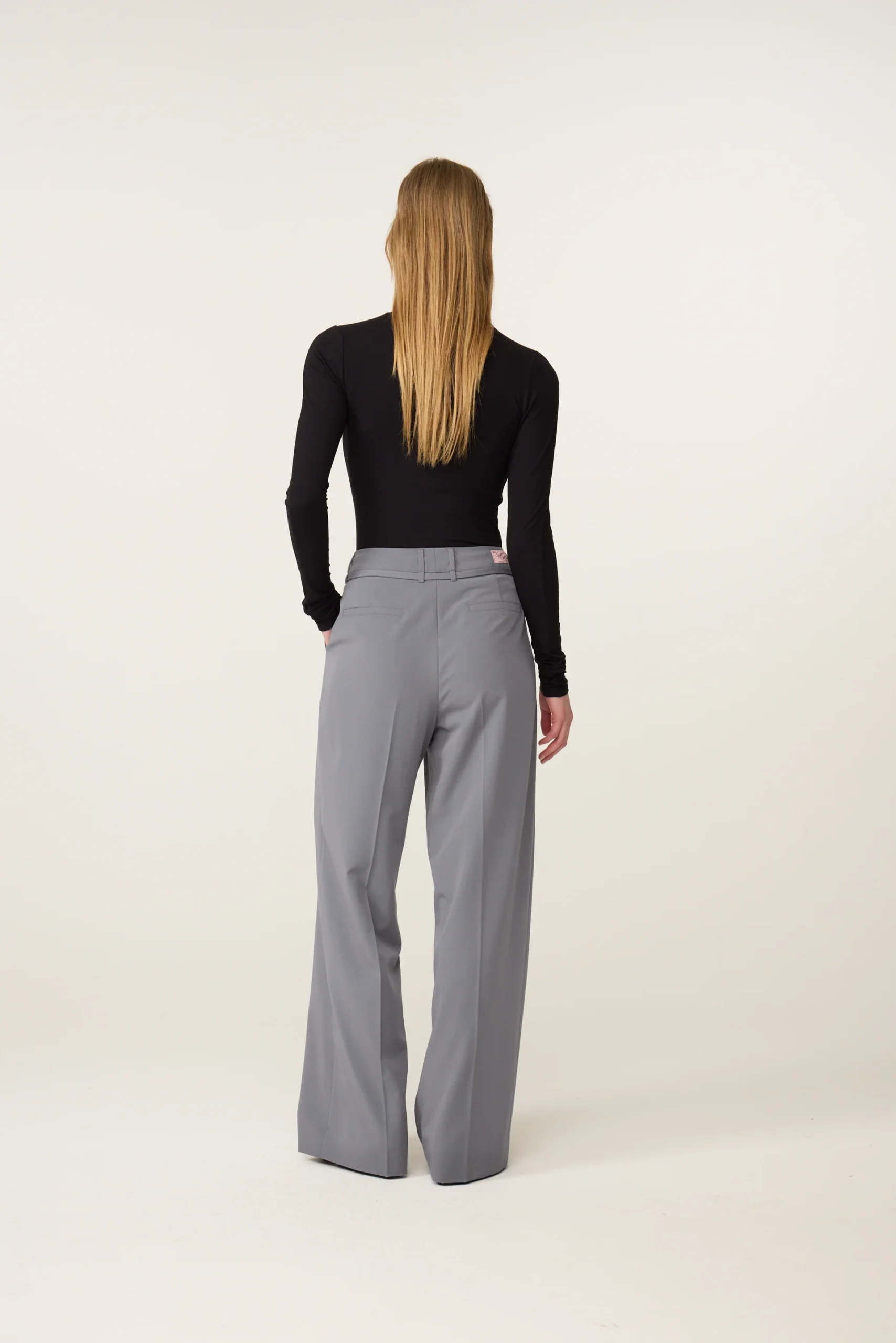 Fabienne Chapot W26 Nelsan trousers office grey - Afbeelding 4