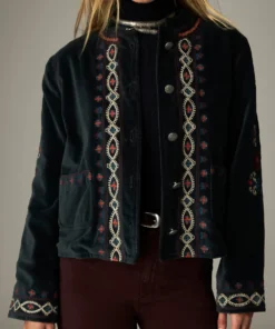 Alternative view of Maison Hotel W26 Breton jacket jade