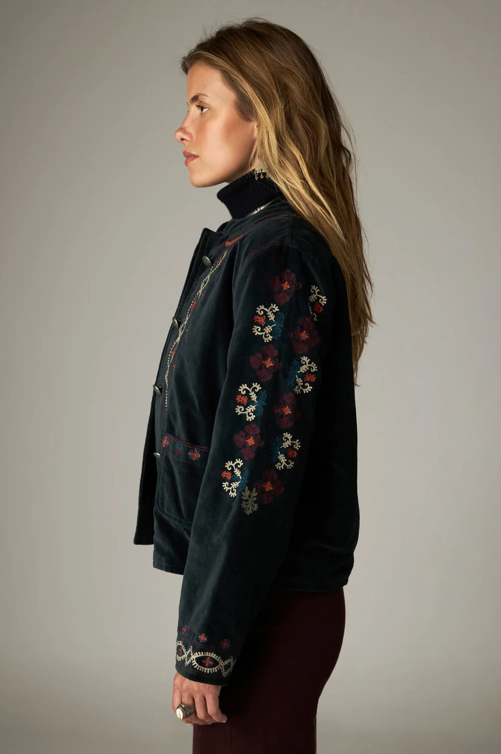Maison Hotel W26 Breton jacket jade - Afbeelding 6