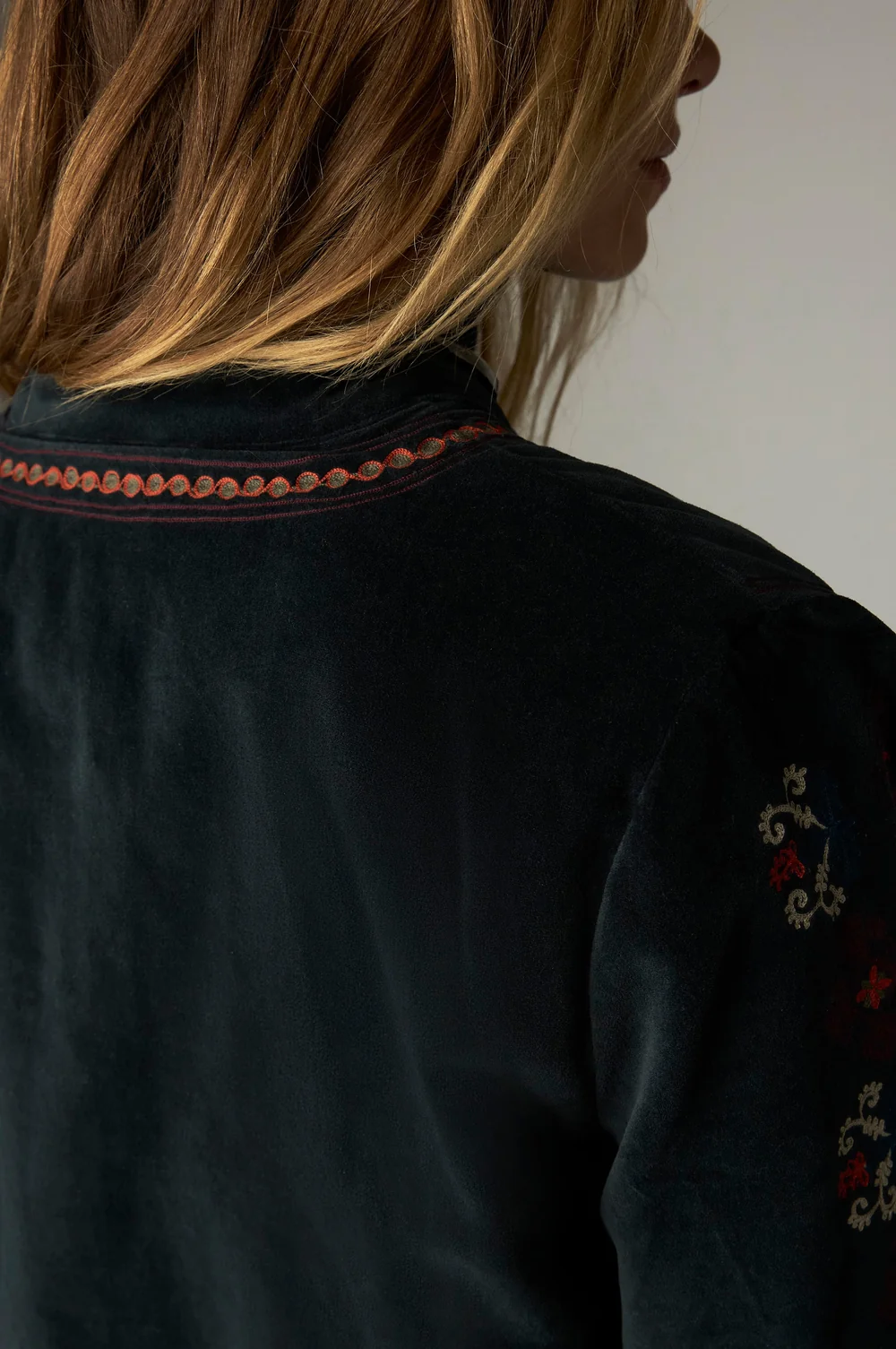 Maison Hotel W26 Breton jacket jade - Afbeelding 3