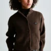 Penn&Ink W26 Main W26B427 cardigan tabac - Afbeelding 4