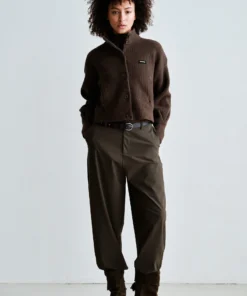 Penn&Ink W26 Main W26B427 cardigan tabac